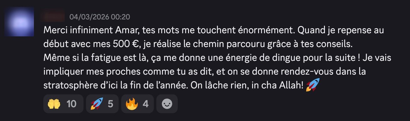 Message Discord d'Amir